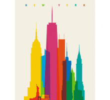 Картина по номерам "NYC" Art Craft 11234-AC 40х50 см
