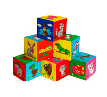 Іграшка м'яконабивна "Набір кубиків" МС 090601-10