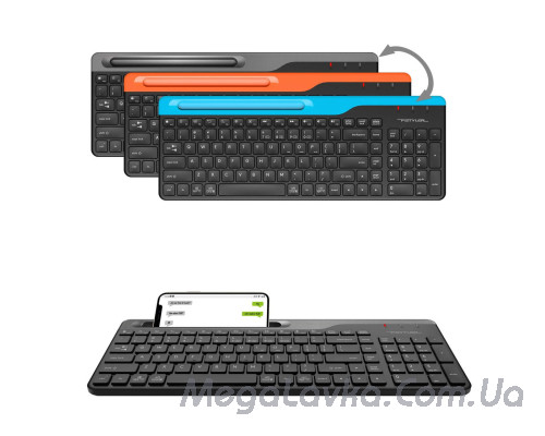 Бездротова клавіатура для смартфона з підставкою A4tech Fstyler, (Black) A4Tech FBK25 (Black)